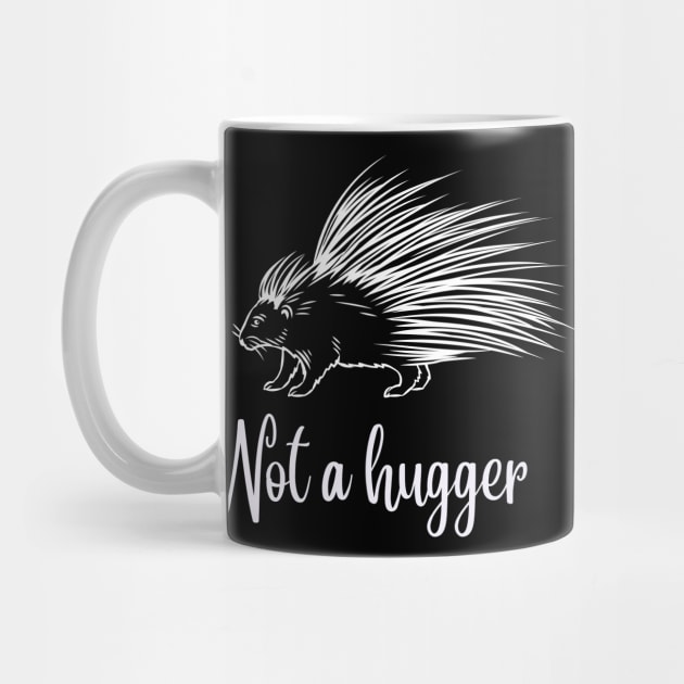 Not a hugger Porcupine by empathyhomey